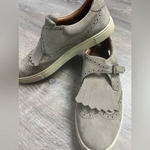 Frye Gemma Keltie Very Cute Buckle Suede Shoes-‎ 8.5M